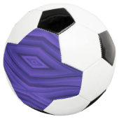 Soccer ball featuring a geometric pattern  (3/4)