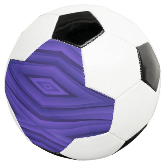 Soccer ball featuring a geometric pattern  (3/4)