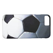 Soccer Ball iPhone 7 Coque (Dos (Horizontal))
