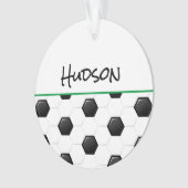 Soccer Ball Joueur NOM Exécuter Kick Goal Fun (devant)