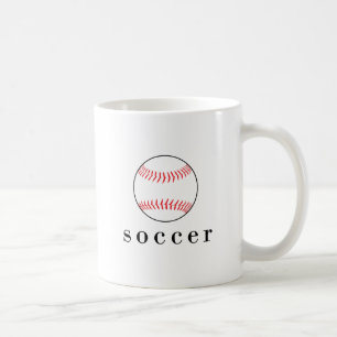 Soccer Baseball Funny Hilarious Sports T-Shirt Koffiemok