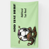 Soccer Beast Banner (Verticaal)