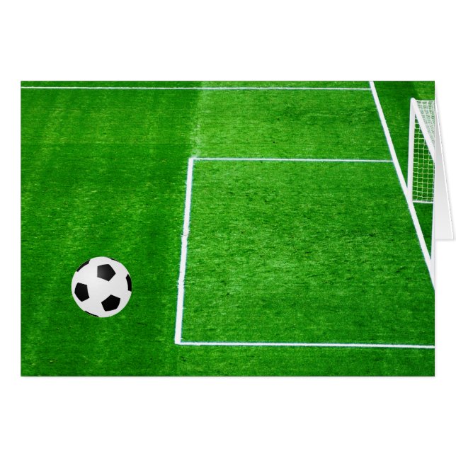 Soccer Blank personnalisable (Devant horizontal)