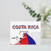 Soccer Briefkaart (Staand voorkant)