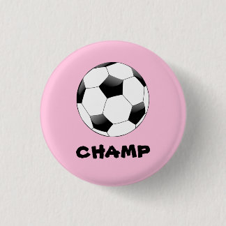 Soccer Champ Badge Ronde Button 3,2 Cm