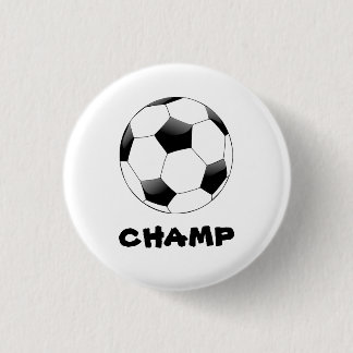 Soccer Champ Badge Ronde Button 3,2 Cm