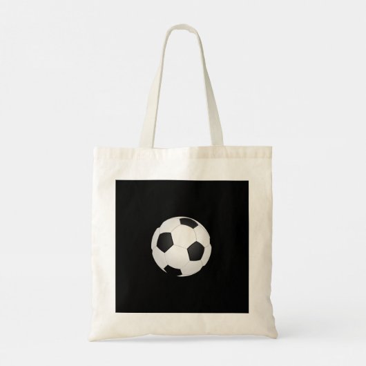 Soccer Champs Ball Persoonlijke Canvas tas (Achterkant)