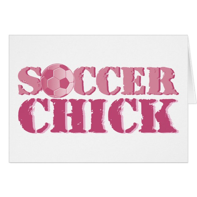 Soccer Chick (Voorkant Horizontaal)