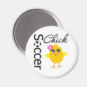 Soccer Chick Magneet (Voorkant / Achterkant)