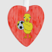 Soccer Chick Ornament (voorkant)
