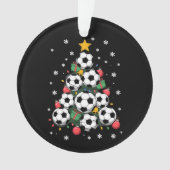 Soccer Christmas Tree Xmas Player Sports Lover (devant)