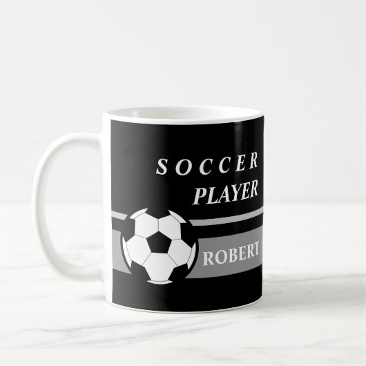 Soccer Coffee Mug (Gauche)