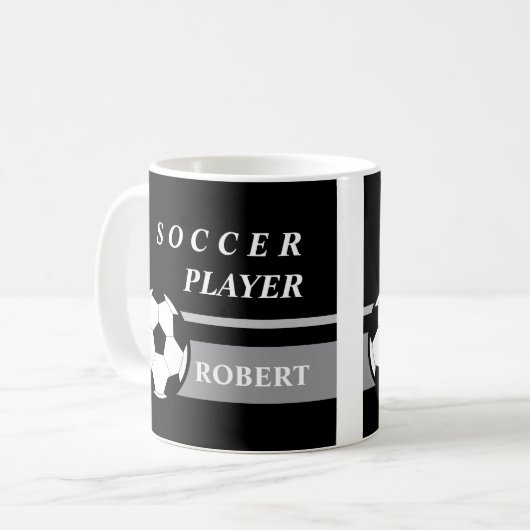 Soccer Coffee Mug Koffiemok (Voorkant links)