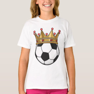 Soccer Crown King T-shirt