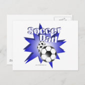 Soccer DAD Briefkaart (Voorkant / Achterkant)