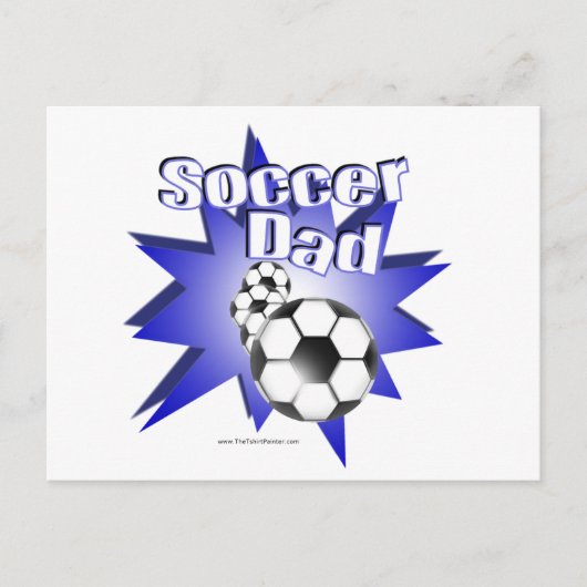 Soccer DAD Briefkaart (Voorkant)