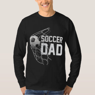 Soccer DAD Football Futbol Parents Goal Gift T-shirt