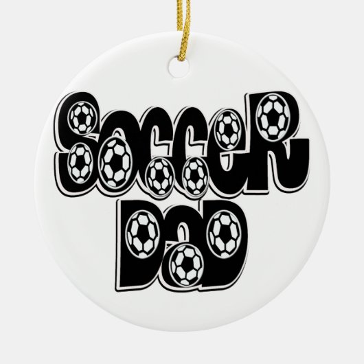 SOCCER DAD ORNAMENT (Voorkant)