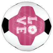 Soccer d'amour rose (Tourné)