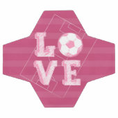 Soccer d'amour rose (Plat)