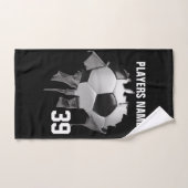Soccer déchiré (Serviette à main)