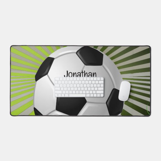 Soccer Design Desk Mat (Clavier et souris)