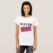Soccer Diva T-shirt (Voorkant volledig)