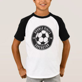 Soccer Double Digits Superstar 10th BIRTHDAY T-shirt