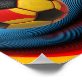 Soccer en Football Dynamics Small Poster (Hoek)