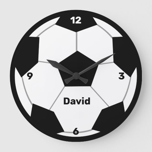 Soccer Fan AcrylWall klok (Voorkant)