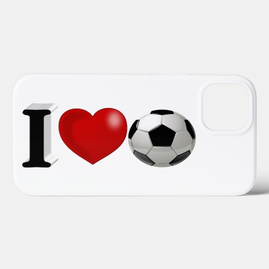Soccer Fan  Case-Mate iPhone Case (Achterkant (horizontaal))