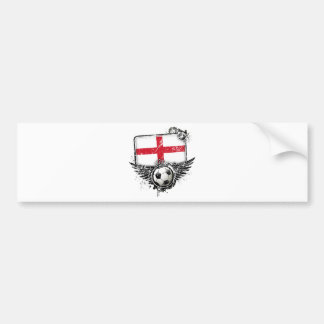 Soccer fan England Bumpersticker