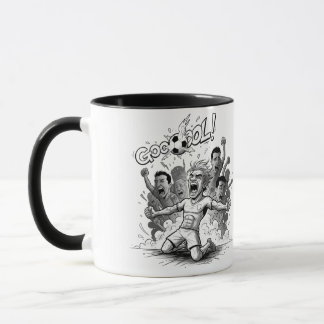 Soccer Fans Goal Celebration Mug Mok