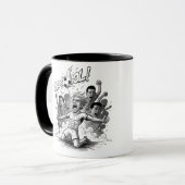 Soccer Fans Goal Celebration Mug Mok (Voorkant links)