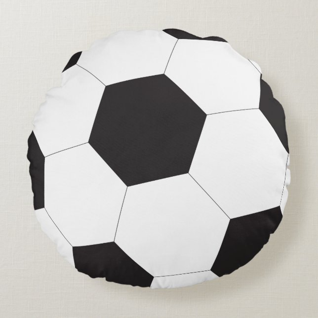 Soccer Fans Round Pillow Rond Kussen (Voorkant)