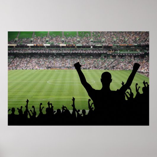 Soccer Fans Stadium Poster (Voorkant)