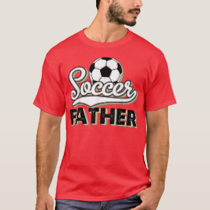 Soccer Father Retro Vaderdag T-shirt
