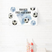 Soccer First Year Down Birthday Party Spandoek (Insitu)