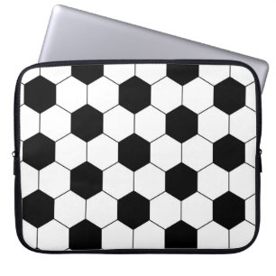 Soccer Football Ball Texture Laptop Sleeve
