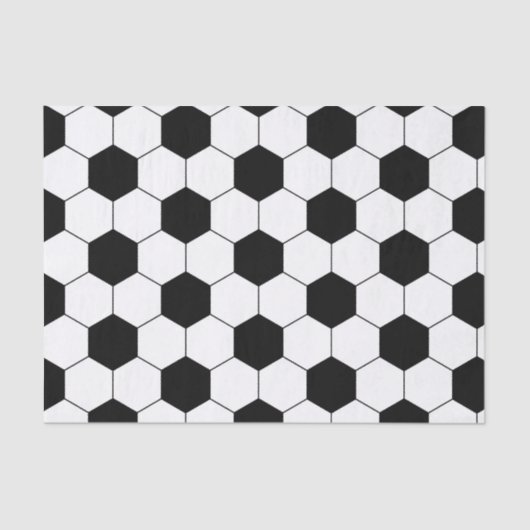 Soccer Football Ball Texture Tissuepapier (Voorkant)