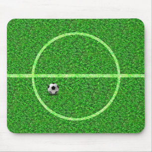 Soccer Football Field Ball - Mousepad Muismat