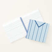  Soccer Football Light Blue Jersey Notitieboek (Binnen)