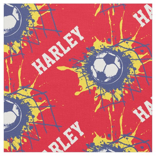 Soccer football objectif personnalisé nom tissu mo (Fermer)