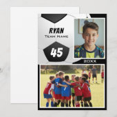 Soccer Football Player 2 Photo Memory Mate (Voorkant / Achterkant)