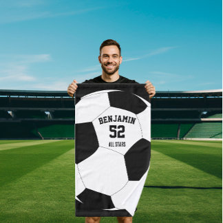 soccer Football sports towel, coach bath towel Handdoek