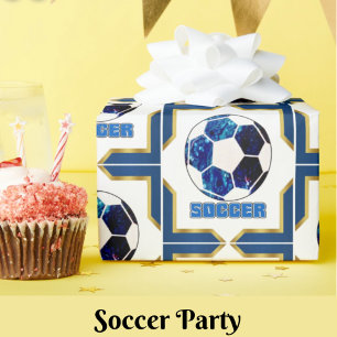 Soccer Gift Wrapping Paper Cadeaupapier