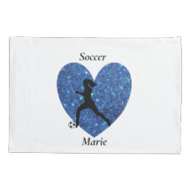 Soccer Girl Heart, Personalized Name soccer Girl