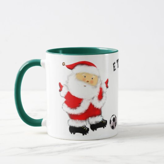 Soccer Gite Cadeau Café Mug (Gauche)