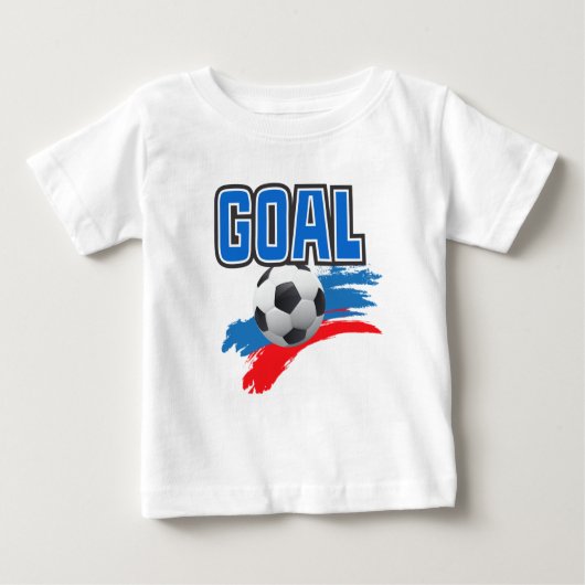 Soccer Goal Baby T-Shirt (Voorkant)