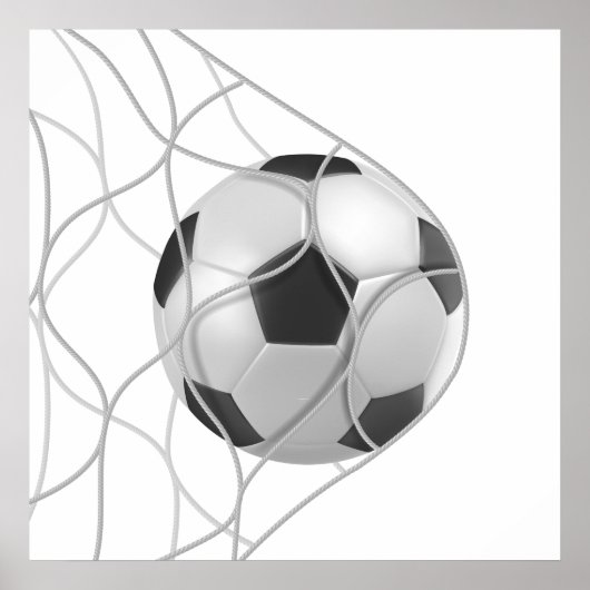 Soccer Goal poster (Voorkant)